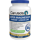 Caruso's Natural Health Super Magnesium Powder Lemon 250g